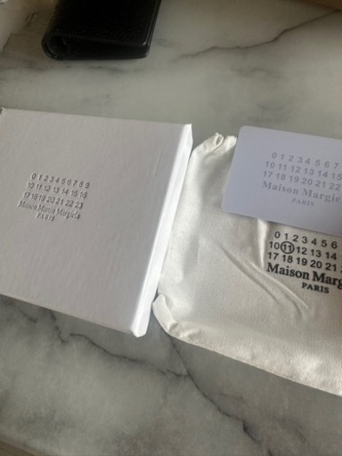 Maison Margiela メゾンマルジェラ　二つ折り財布　ブラック