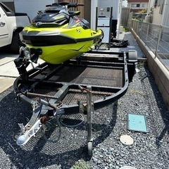 ジェットスキー　2艇積トレーラー