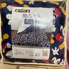 ミッキー掛け布団　新品未使用
