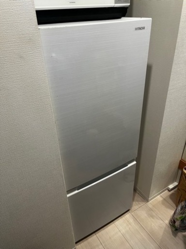 日立　冷蔵庫　白 154L