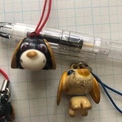 お茶犬　ノベルティ　ストラップ　キーホルダーの画像