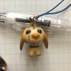 お茶犬　ノベルティ　ストラップ　キーホルダーの画像