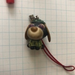 お茶犬　ノベルティ　ストラップ　キーホルダーの画像