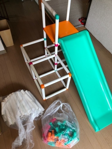 滑り台付きジャングルジム(決まりました)