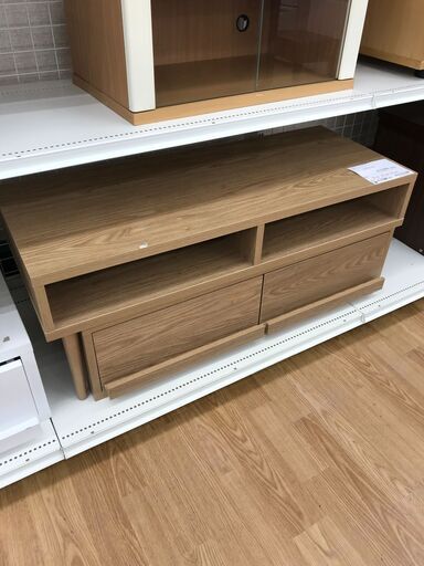 ★ジモティ割あり★  テレビ台 ナチュラル H40×W100×D40 クリーニング済み KJ2821