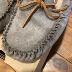 ugg ローファー　グレー38の画像