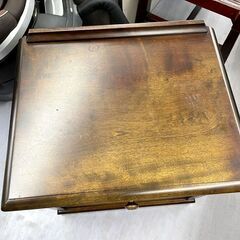 北海道民芸家具 サイドテーブル 幅50×奥行41×高さ52.5cm イト