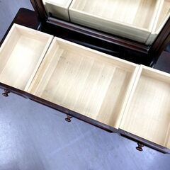北海道民芸家具 ドレッサー 鏡台 化粧台 ミラー チェスト 収納家具