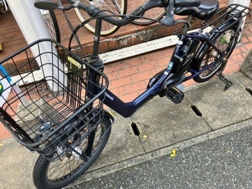 ⭐️人気⭐️ Panasonic パナソニック 20インチ 電動アシスト自転車 ブルー No.1052