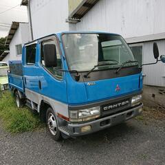 ★茨城★キャンター★Wキャブ ★AT★4WD★軽油★パワーゲート★ 