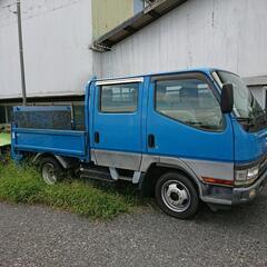 ★茨城★キャンター★Wキャブ ★AT★4WD★軽油★パワーゲート★ の画像