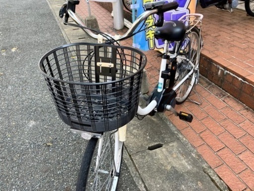 ⭐️人気⭐️ Panasonic 26インチ 電動アシスト自転車 ホワイト No.1093