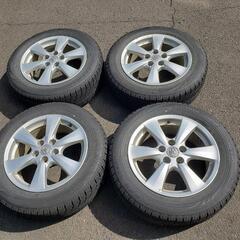 純正ホイール、タイヤ(ブリザック、VRX、215/60R17)