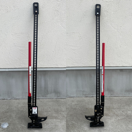 【終了】ハイリフトジャッキ Hi-Lift キャスト・スチールジャッキ 全長約152cm 耐荷重約3.1トン ブラック