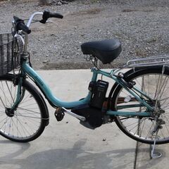 袖ケ浦より13日購入者来訪　ブリジストン　アシスタ　電動24イン...