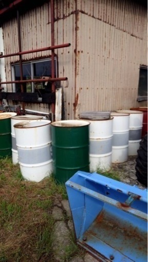 【売れました】⑯⑰⑱⑲ドラム缶 200L 4本