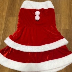 サンタコス ポンチョ付きの画像