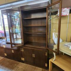 【愛品倶楽部柏店】カリモク/karimoku ドマーニ/domani 飾り棚 (木製棚)  モーガントン/Morganton ヒッコリーブラウンカラーの画像