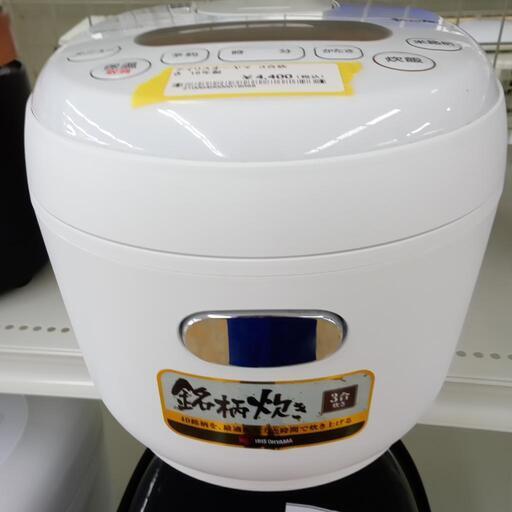 ★ジモティ割あり★ IRIS　OHYAMA 炊飯器 ３号炊き 19年製 動作確認／クリーニング済み OJ1977