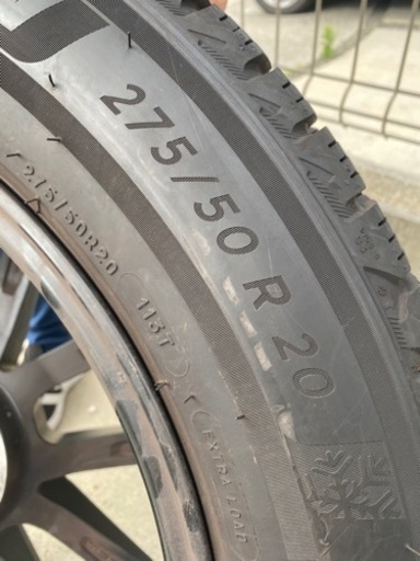 ミシュランスノータイヤ 275/50R20
