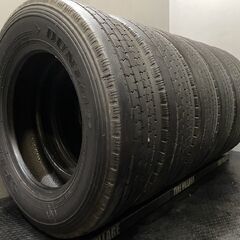 DUNLOP SPLT33 215/70R17.5 118/116L LT 17.5インチ ライトトラック用 夏タイヤ 6本 バリ溝 キャンター コースター等　(TB882MY)