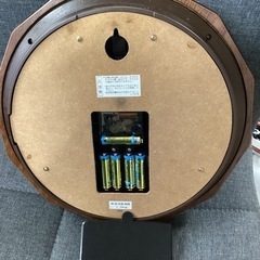 美原店　壁掛け時計　暗くなると針が光ります♪ SEIKOの画像