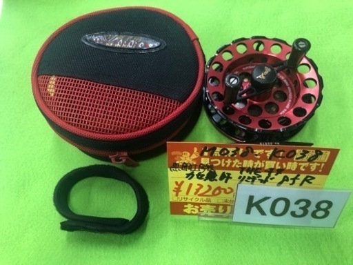 K038★釣り具★黒鯛工房製★希少廃番品・カセ、筏リール