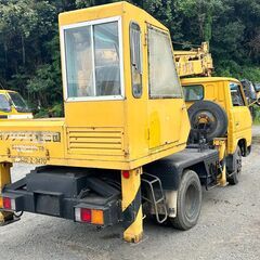 三菱 ふそう キャンター ハイドロクレーン車 hydro-crane、愛知車輛F301、2.9T (三菱FE111BZ/昭和54年/4D30)、軽油、福岡県遠賀の画像