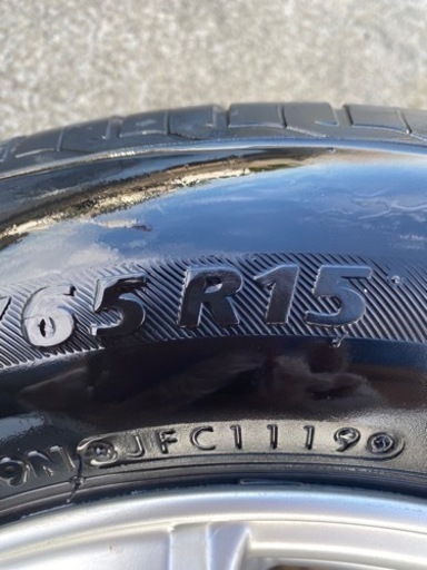 夏タイヤホイール15インチ4本195/65r15