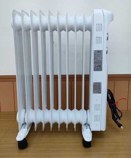 アイリスオーヤマ オイルヒーター ホワイト POH-1210KS-W