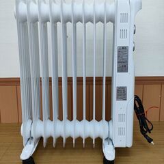 アイリスオーヤマ オイルヒーター ホワイト POH-1210KS-Wの画像