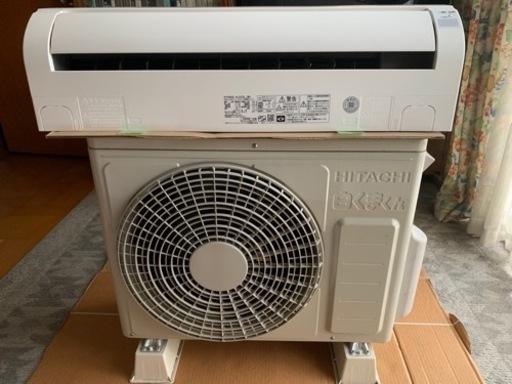 （販売終了）工事紹介有り:2022年白くまくん　0ヶ月使用品 6畳向け