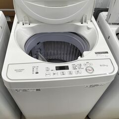 SHARP 6.0kg洗濯機  ES-GE6DJ  2020年製　IK-307