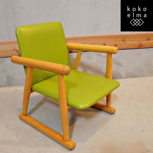 IDC OTSUKA(大塚家具)にて取り扱われているブランド秋田木工のNo.100 キッズチェアです。ブナ材のナチュラルなフレームに明るい座面が愛らしい小振りな椅子。インテリアのアクセントにも♪DI209