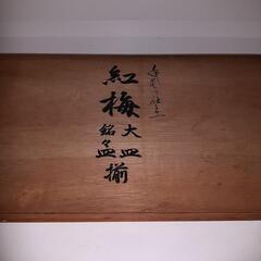 紅梅　皿セット　未使用品