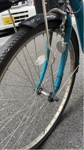2020年6月購入の自転車です。多少の使用感はありますが、動作は良好です。