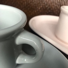 コーヒーカップ　プレート　ペア　4点セットの画像