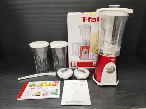 ティファール　T-fal　ミキサー　ミニマルチ　ルビーレッド BL126GJP