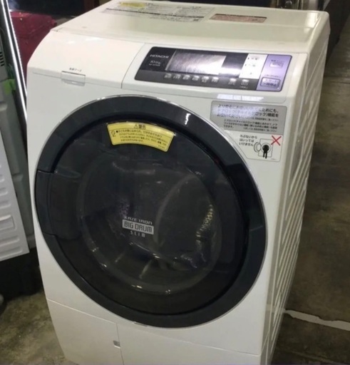 日立ドラム式洗濯機　BD- SG100BL 2018年製