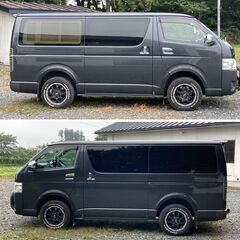 【車検たっぷり】H18/ハイエース/スーパーGL/4WD/4ナンバー/ディーゼル/ベットキット/リフトアップ/4型フェイスの画像
