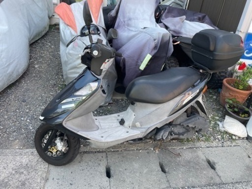 アドレスV125G フロントブレーキTOKICO デイトナマフラー