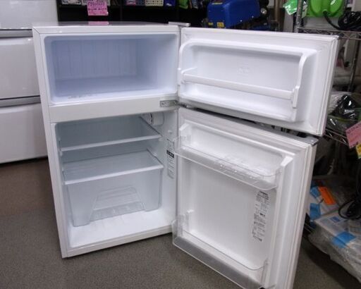 西岡店 2ﾄﾞｱ冷蔵庫 86L 2017年製 ツインバード HR-DB86 ホワイト TWINBIRD  
