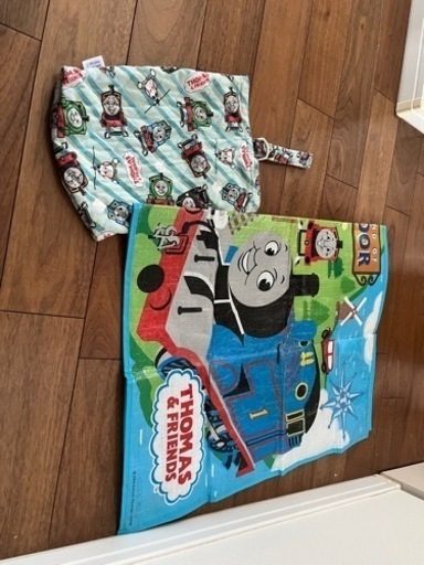 トーマス　シューズ入れ　レジャーシート