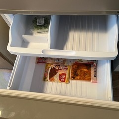 シャープ 350L どっちもドア 3ドア冷蔵庫 2014年製の画像