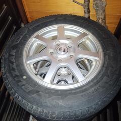 パジェロミニ・テリオスキッド　冬タイヤ付アルミ4本の画像