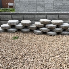 飛び石 踏み石 ガーデニング  6個購入済の画像