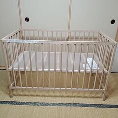 IKEA ベビーベッド スニーグラルの中古が安い！激安で譲ります