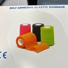 カラフルテーピングの画像