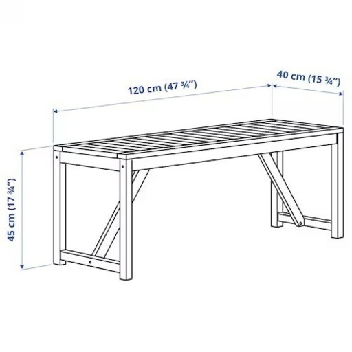 IKEA イケア　NÄMMARÖベンチ【未使用品】