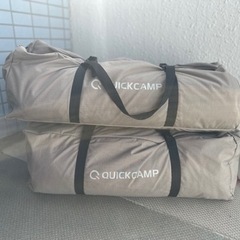 クイックキャンプ （QUICKCAMP）ポリコットン ワンポールテント